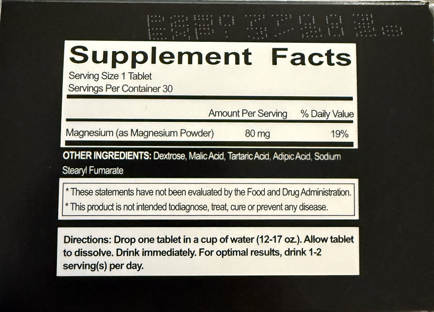 H2 Molecular Hydrogen Tablets