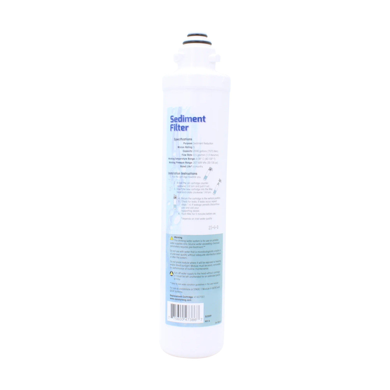 Hydrotech - Replacement Filter Kit for QCRO