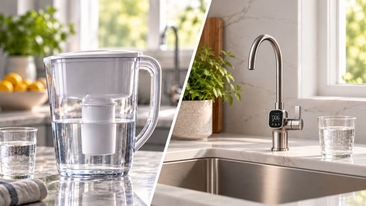Under-Sink RO vs. Pitcher Filters: Which Is Better? | goh2o